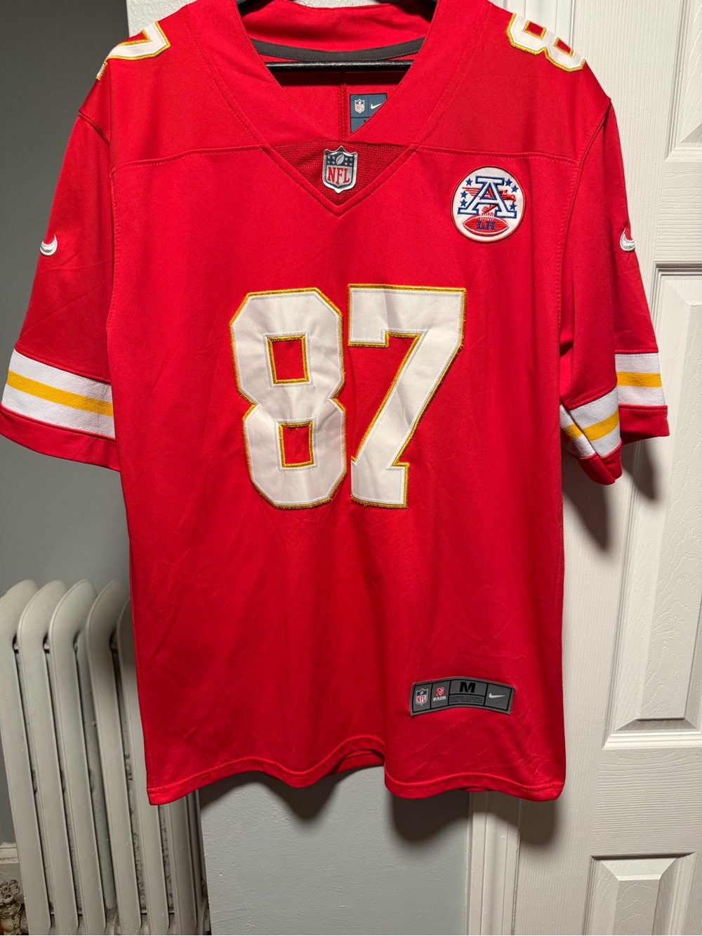 NFL Nike Kansas City Chiefs Travis Kelce #87 Jersey Size Mens Medium
